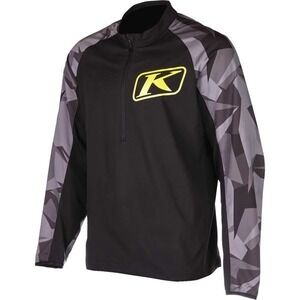 Klim Revolt Jacket Men's Small Black Half Zip Pullover Wind Racing Motocross NWT